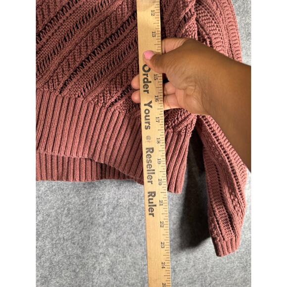 Old Navy Women's Sweater in Rust - Picture 6 of 8